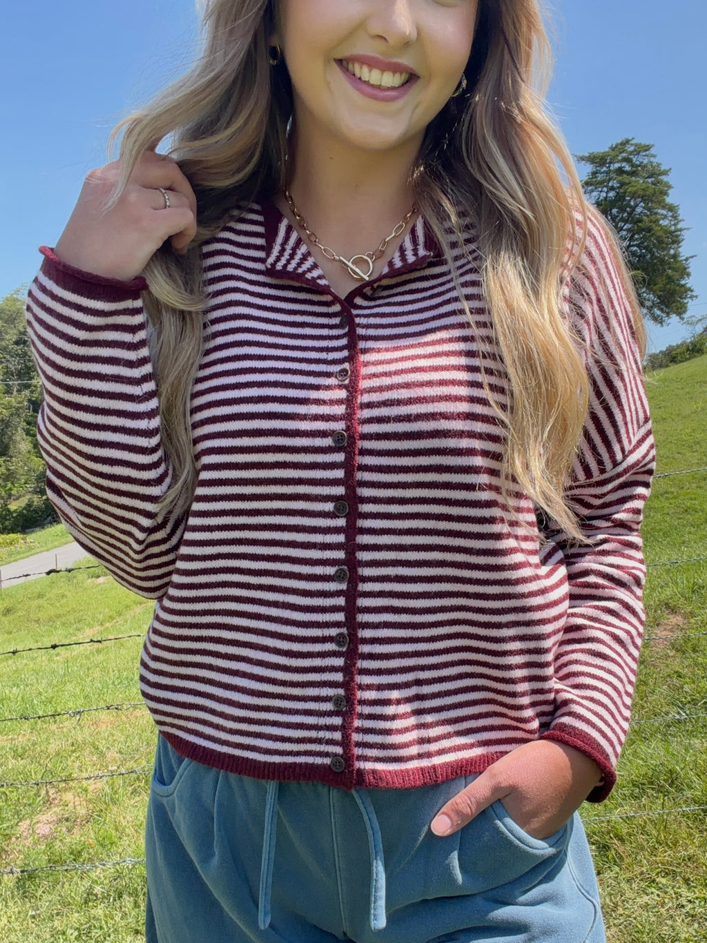 Blackberry Cobbler Sweater