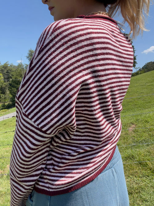 Blackberry Cobbler Sweater