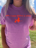 Yes, I Can Drive a Stick Tee