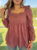 Pretty in Plum Top