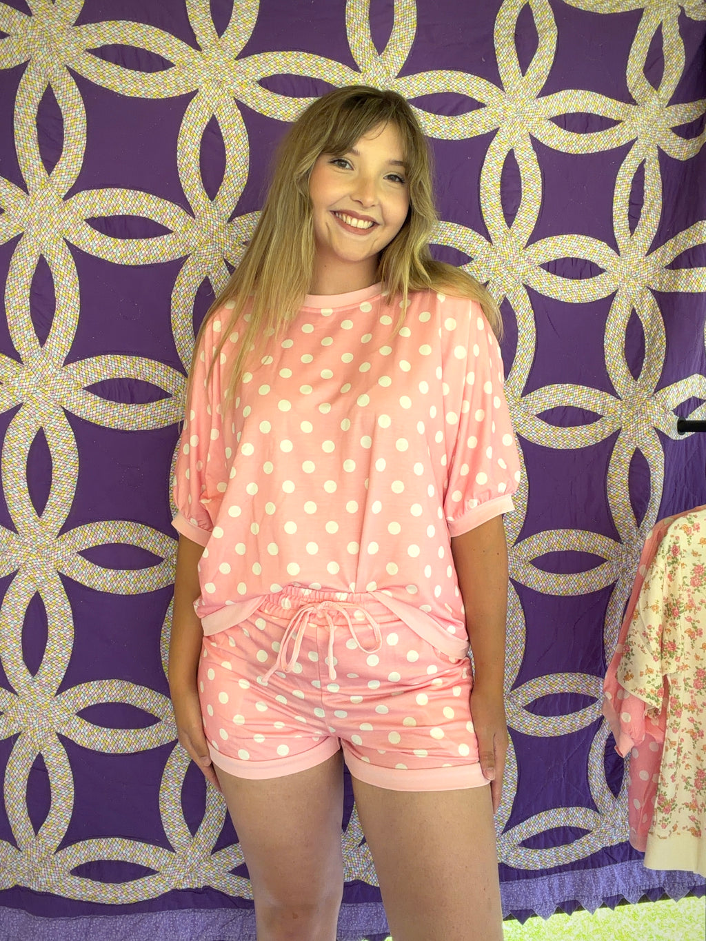 Pink Polka Set