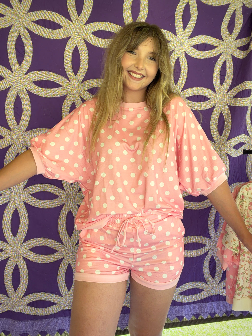 Pink Polka Set