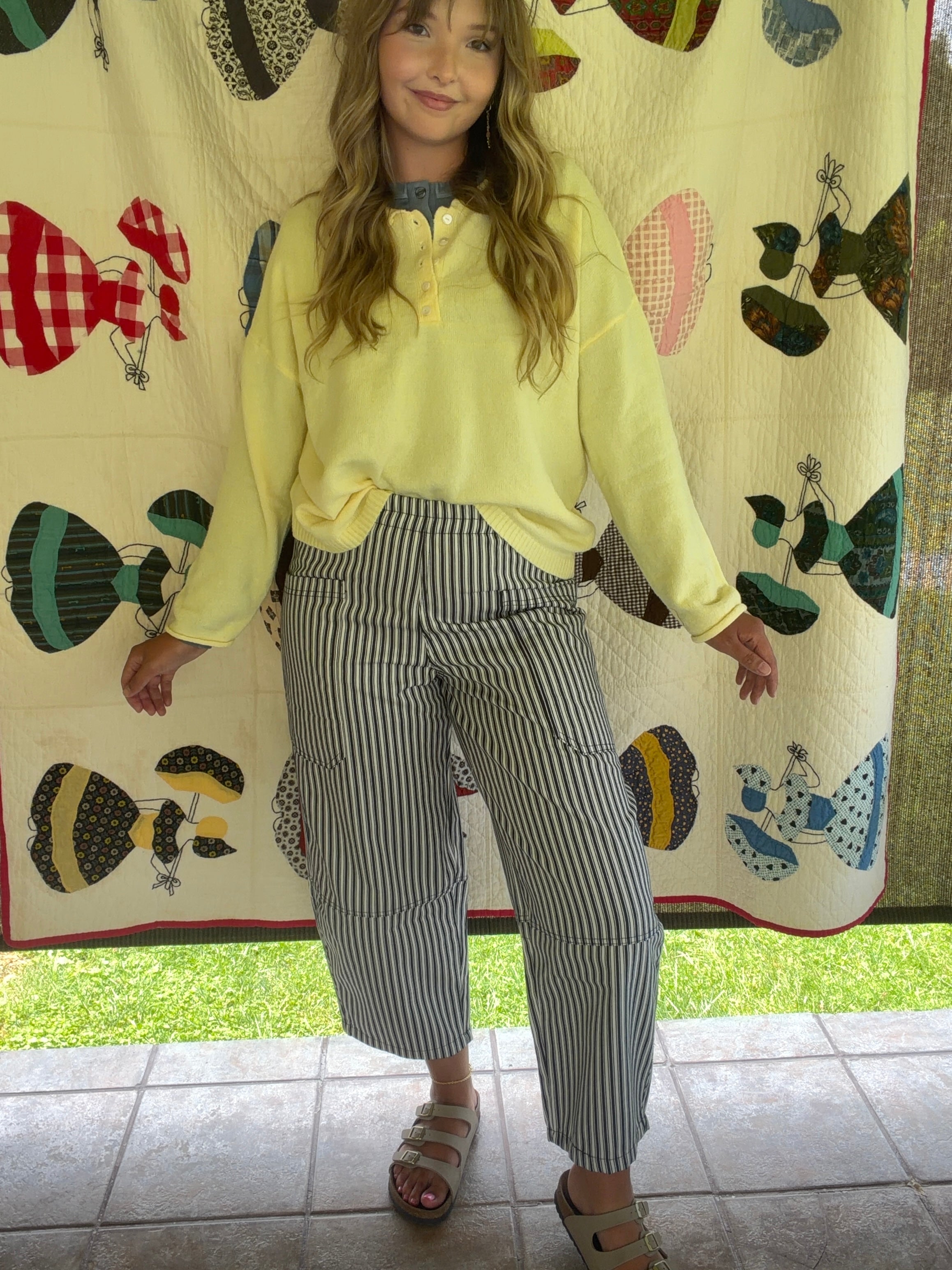 Straight as a Hickory Striped Pants